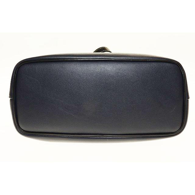 セリーヌ CELINE スモールソフトキューブ ショルダーバッグ 2WAY レザー ネイビー 【ブランド古着ベクトル】☆AA★▲■260228 レディース