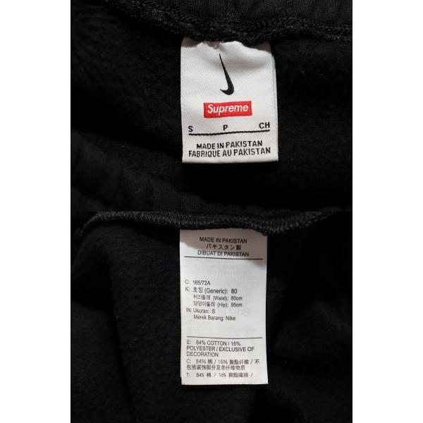 Supreme（シュプリーム） × NIKE 24SS SWEATPANT BLACK S FQ0768-010