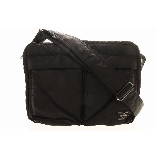 PORTER ポーター TANKER SHOULDER BAG BLACK タンカー ショルダー 