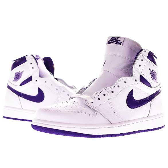 NIKE（ナイキ） NIKE WMNS AIR JORDAN 1 HIGH COURT PURPLE 27.5