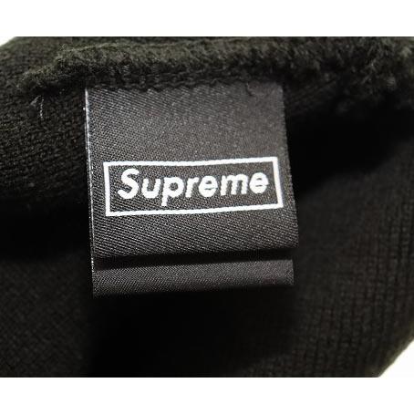 Supreme（シュプリーム） × NEW ERA 25AW TRIBAL S LOGO BEANIE BLACK