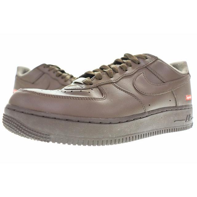 NIKE（ナイキ） × SUPREME AIR FORCE 1 LOW SP BAROQUE BROWN 28.5cm 