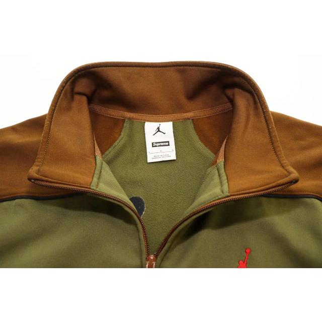Supreme（シュプリーム） × JORDAN 24AW TRICOT TRACK JACKET BROWN L