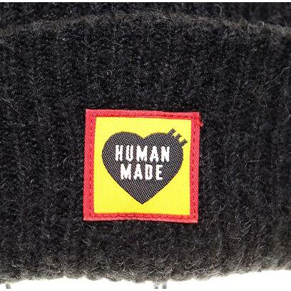 ヒューマンメイド HUMAN MADE 24AW BIG BEANIE BLACK HM28GD026