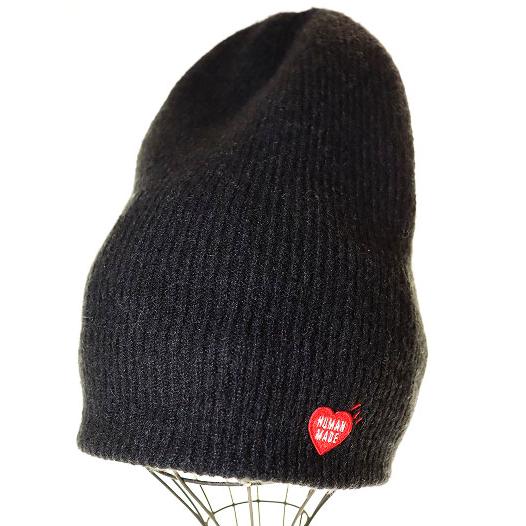 ヒューマンメイド HUMAN MADE 24AW BIG BEANIE BLACK HM28GD026