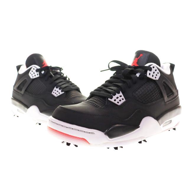 NIKE ナイキ AIR JORDAN 4 GOLF BRED CU9981-002 ジョーダン ゴルフ