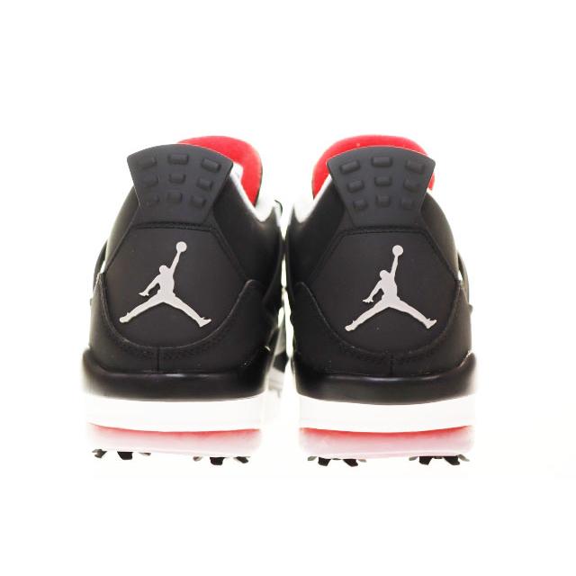 NIKE（ナイキ） NIKE AIR JORDAN 4 GOLF BRED BLACK 28cm CU9981-002