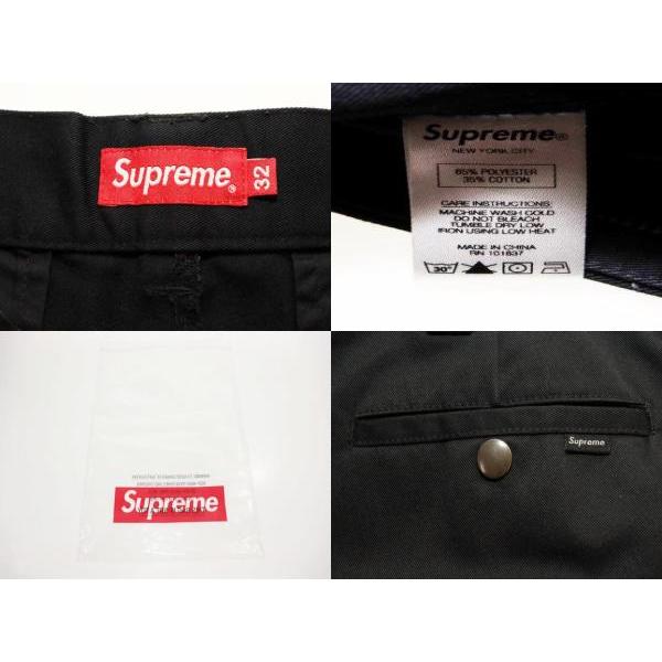 Supreme（シュプリーム） SUPREME WORK PANT BLACK サイズ 32 ワーク