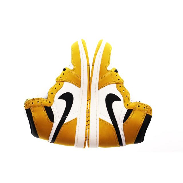 NIKE（ナイキ） NIKE AIR JORDAN 1 RETRO HIGH OG YELLOW OCHRE 26.5cm 