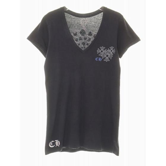 CHROME HEARTS（クロムハーツ） CHROME HEARTS Vネック 半袖 Tシャツ