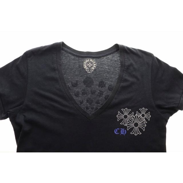 CHROME HEARTS（クロムハーツ） CHROME HEARTS Vネック 半袖 Tシャツ