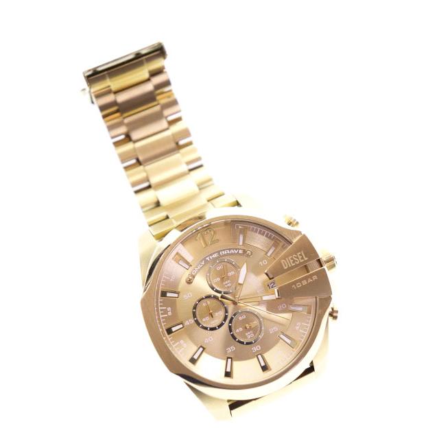 DIESEL（ディーゼル） DIESEL MEGA CHIEF GOLD DZ4360 メガ チーフ 