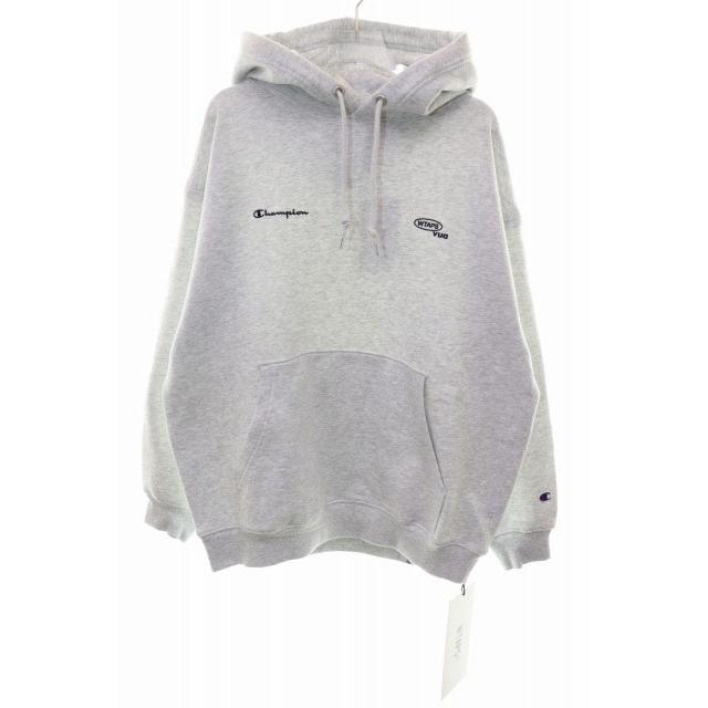 WTAPS ACADEMY HOODED CHAMPION スウェット パーカー ダブルタップス WTAPS 25AW CHAMPION ACADEMY HOODED GREY S 252HBCHD