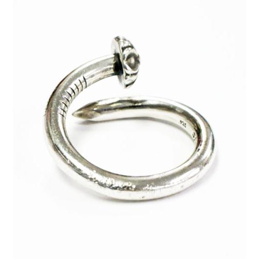 CHROME HEARTS クロムハーツ クロスボールネイル リング 16号相当 CHROME HEARTS（クロムハーツ） CHROME HEARTS NAIL CRSBALL 16号