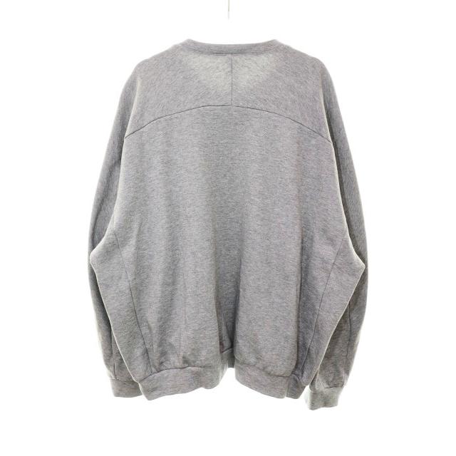 ATTACHMENT スウェット CO/PE DOUBLE KNIT 2 グレー ATTACHMENT（アタッチメント） ATTACHMENT CO/PE DOUBLE KNIT SWEAT