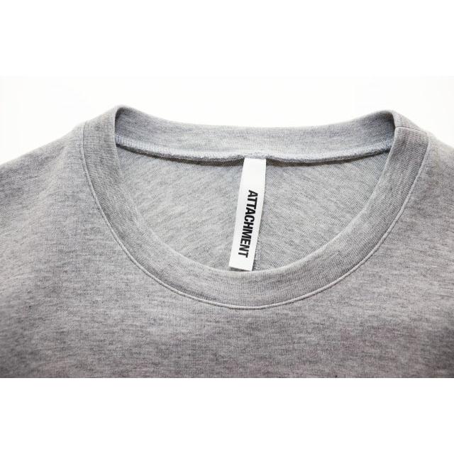 ATTACHMENT（アタッチメント） ATTACHMENT CO/PE DOUBLE KNIT SWEAT