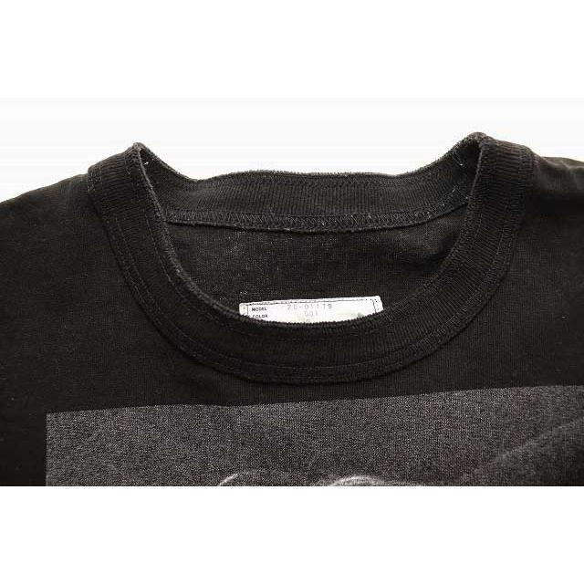 サカイ sacai 20AW EINSTEIN T-SHIRT BLACK サイズ 3 20-0117S 