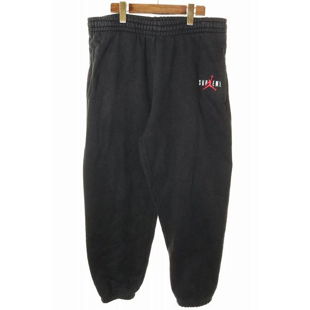 Supreme（シュプリーム） × JORDAN 24AW SWEATPANT BLACK M HF0838-010