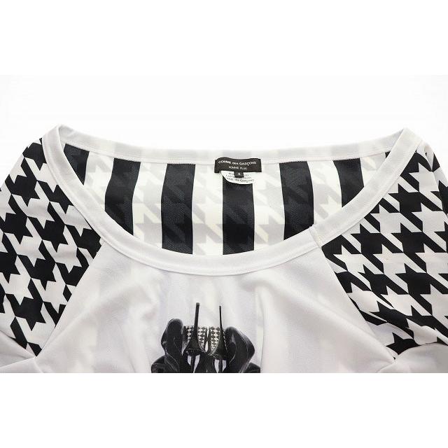 美品 21AW コムデギャルソンオムプリュス 千鳥格子 レギンス M レイヤード コムデギャルソン COMME des GARCONS HOMME PLUS 21AW 千鳥格子 ロング