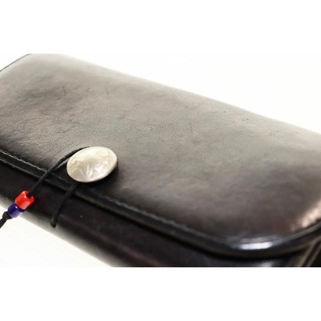 ゴローズ goro's SADOLE LEATHER LONG WALLET サドルレザー コンチョ