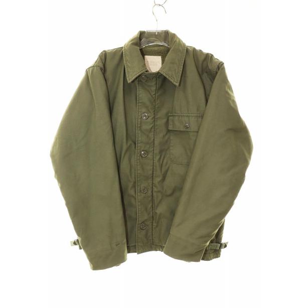 U.S.NAVY 70s A-2 デッキジャケット VANDERBILT SHIRT社製 Mサイズ 
