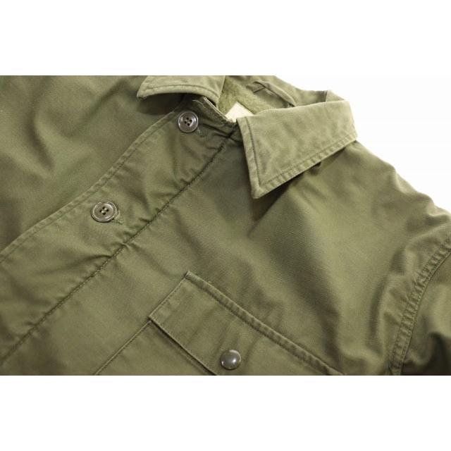 U.S.NAVY 70s A-2 デッキジャケット VANDERBILT SHIRT社製 Mサイズ 