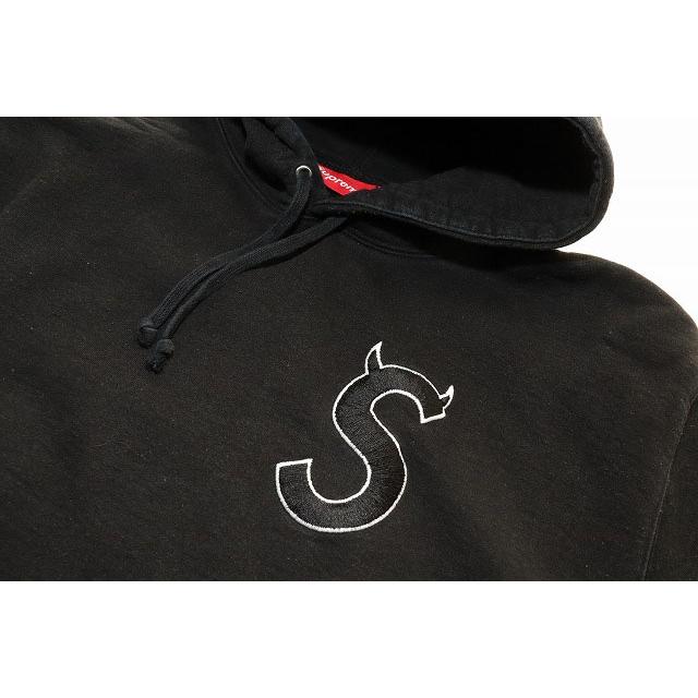 Supreme（シュプリーム） SUPREME S LOGO HOODED SWEATSHIRTS BLACK XL