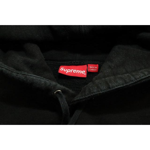 Supreme（シュプリーム） SUPREME S LOGO HOODED SWEATSHIRTS BLACK XL