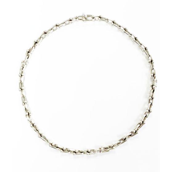 ティファニー TIFFANY & CO. ハードウェア スモールリンク ネックレス
