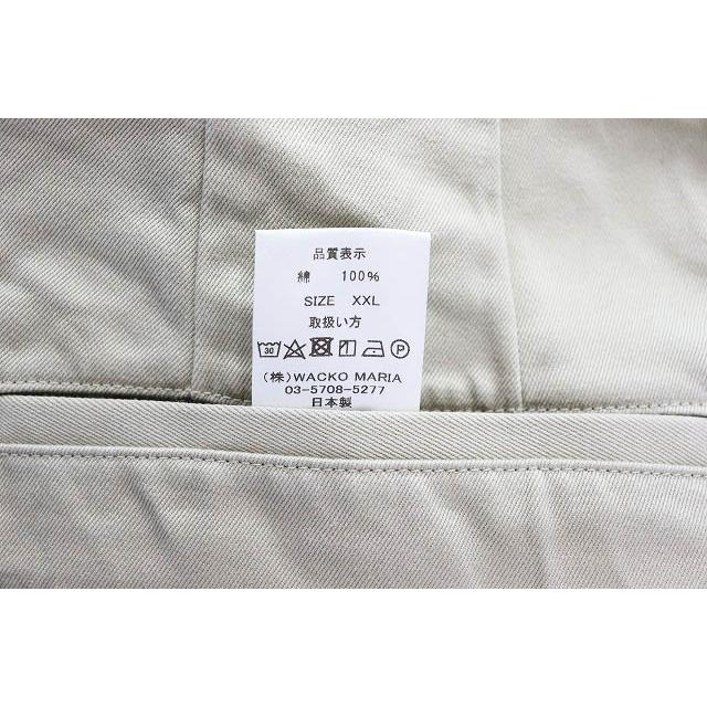 WACKO MARIA（ワコマリア） WACKO MARIA DOUBLE PLEATED CHINO