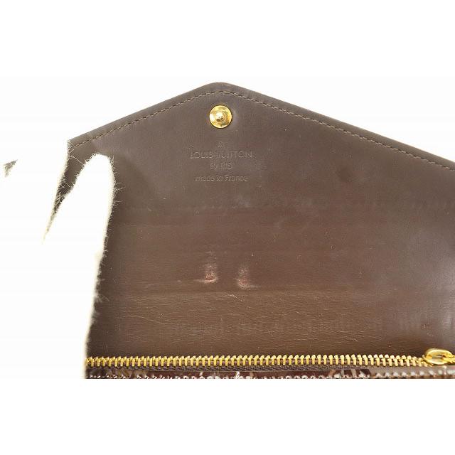希少✨美品✨ルイヴィトン ヴェルニ ポルトフォイユ サラ 長財布 アマラント LOUIS VUITTON（ルイ・ヴィトン） モノグラム ヴェルニ ポルトフォイユ