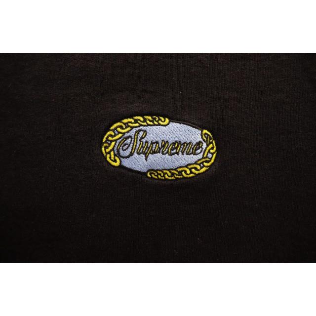06 未使用 SUPREME 19SS llic シュプリーム Supreme（シュプリーム） SUPREME 19SS CHAIN LOGO CREWNECK BLACK