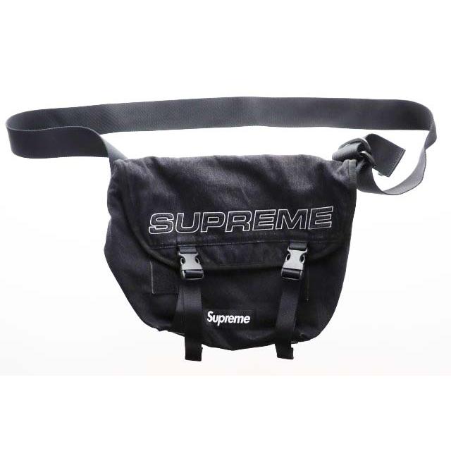 Supreme（シュプリーム） SUPREME 25AW DENIM MESSENGER BAG BLACK