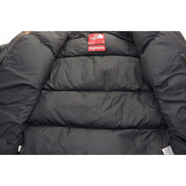 シュプリーム SUPREME 21AW BLEACHED DENIM PRINT NUPTSE JACKET M NF0A7WO8 ブリーチ デニム プリント ヌプシ ダウン ジャケット 260320の画像