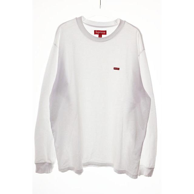 Supreme（シュプリーム） SUPREME SMALL BOX L/S TEE WHITE M スモール 
