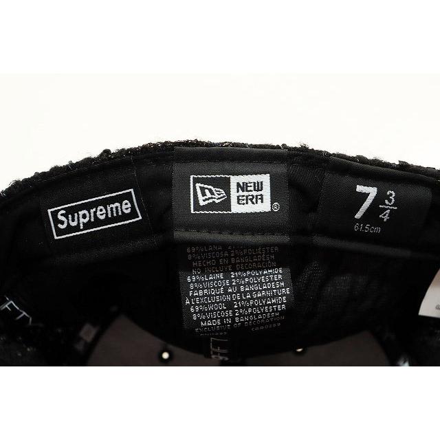 Supreme（シュプリーム） SUPREME 25AW BOUCLE BOX LOGO NEW ERA BLACK