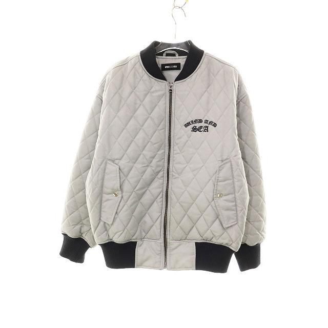 ウィンダンシー WIND AND SEA 25AW QUILTING MA-1 JACKET GREY S