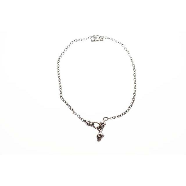 ガボラトリー ガボール Gaboratory Gabor QUARTER SKULL NECKLACE