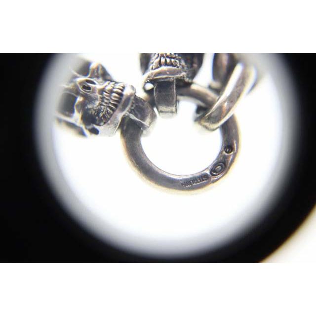 ガボラトリー ガボール Gaboratory Gabor QUARTER SKULL NECKLACE