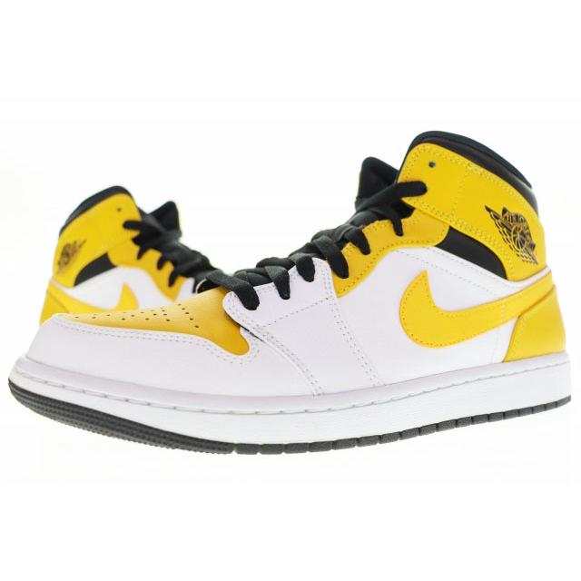 NIKE（ナイキ） NIKE AIR JORDAN 1 MID UNIVERSITY GOLD 29cm 554724 