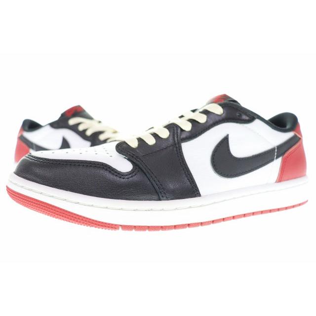 NIKE（ナイキ） NIKE AIR JORDAN 1 RETRO LOW OG BLACK TOE RED 28cm 