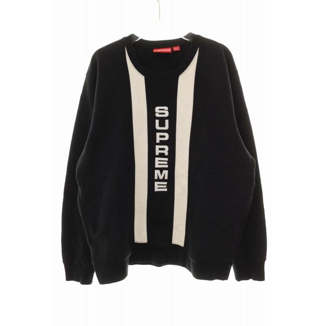 Supreme（シュプリーム） SUPREME 17SS VERTICAL LOGO PANEL CREWNECK 