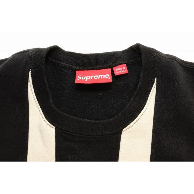 Supreme（シュプリーム） SUPREME 17SS VERTICAL LOGO PANEL CREWNECK 