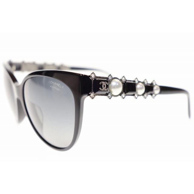 CHANEL ビジュー付きラウンドサングラス CHANEL（シャネル） サングラス 5336-B-A アイウェア イタリア製