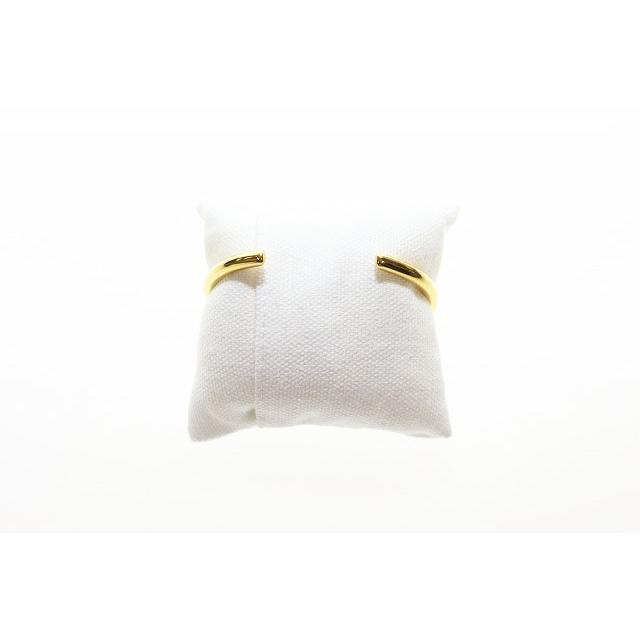 ディオール Dior CD NAVY LOGO BANQLE OPEN CUFF GOLD アイコン ロゴ