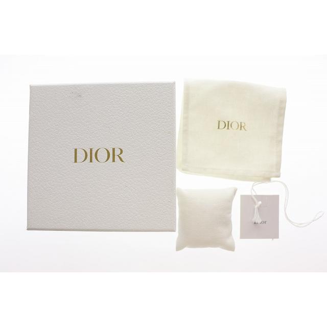ディオール Dior CD NAVY LOGO BANQLE OPEN CUFF GOLD アイコン ロゴ