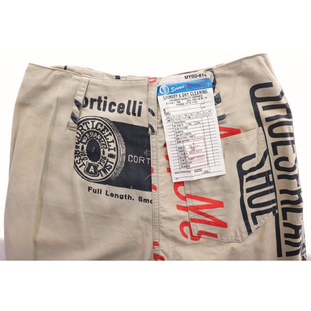 ミハラヤスヒロ MIHARA YASUHIRO FRARE PANTS BEIGE SIZE 38 B02PT123 