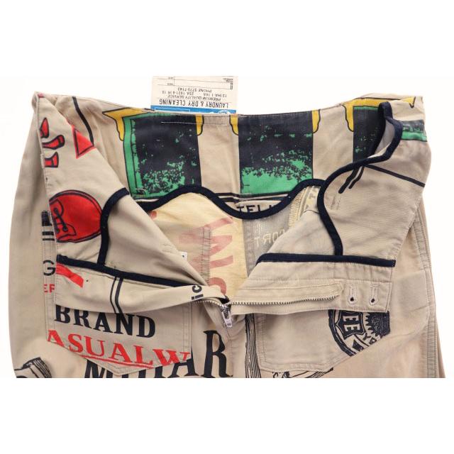 ミハラヤスヒロ MIHARA YASUHIRO FRARE PANTS BEIGE SIZE 38 B02PT123 