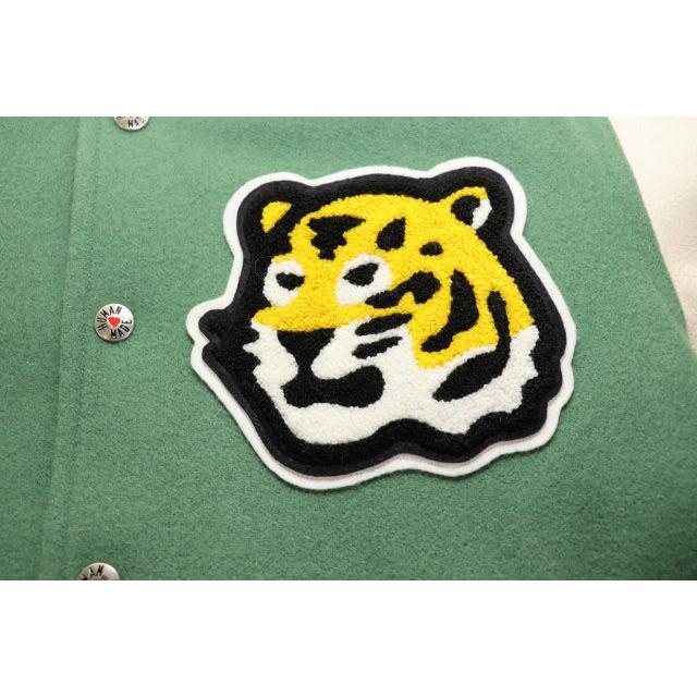 ヒューマンメイド HUMAN MADE 20AW VARSITY JACKET GREEN M バーシティ