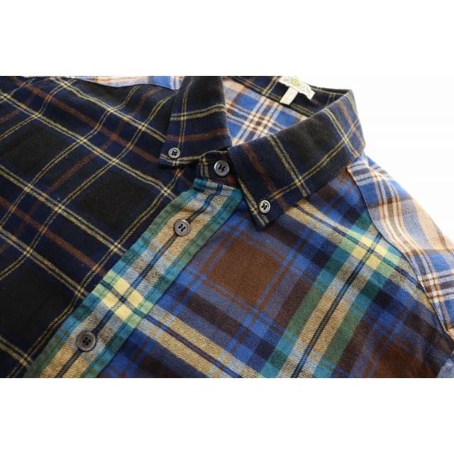 LOEWE（ロエベ） LOEWE ELN PATCHWORK CHECK OVERSHIRT S H2299920SU
